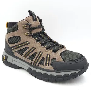 Bass Outdoor Men Hiking boots Peak Hiker 2 Mid Size US 8.5M Olive Tan Suede Mesh