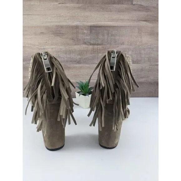 BCBGeneration Fringe Heels
