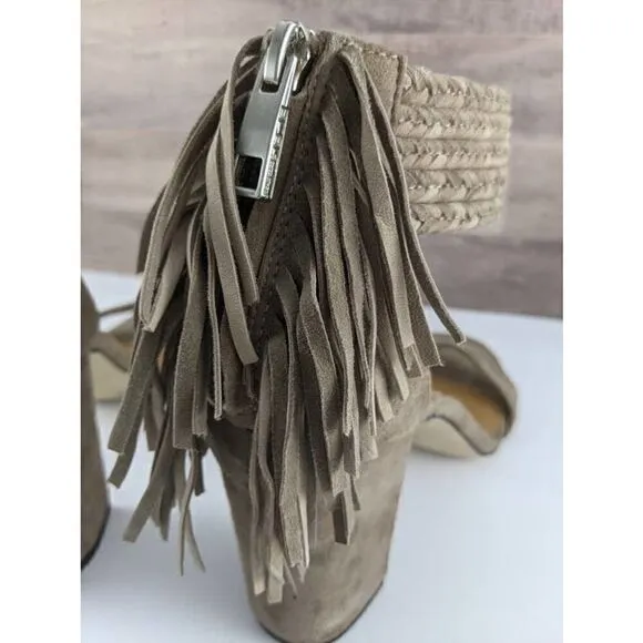 BCBGeneration Fringe Heels