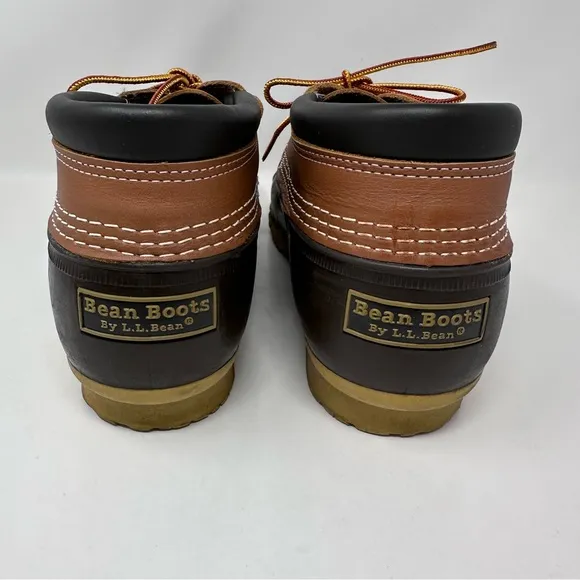 Bean Boots , Gumshoe by L.L. Bean Made in USA Tan/Bean Boot Brown/Gum Size 12