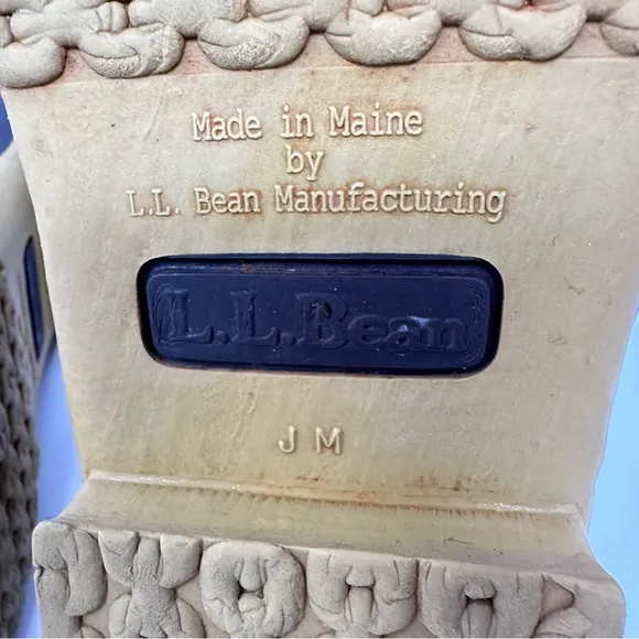 Bean Boots , Gumshoe by L.L. Bean Made in USA Tan/Bean Boot Brown/Gum Size 12