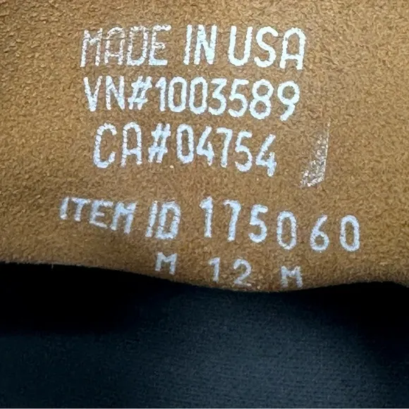 Bean Boots , Gumshoe by L.L. Bean Made in USA Tan/Bean Boot Brown/Gum Size 12