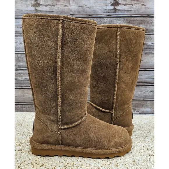 Bearpaw 1963 Elle Tall Hickory Women's Boots Size 6