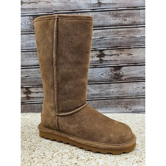 Bearpaw 1963 Elle Tall Hickory Women's Boots Size 6