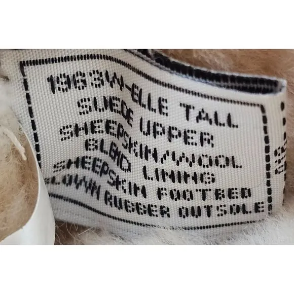 Bearpaw 1963 Elle Tall Hickory Women's Boots Size 6