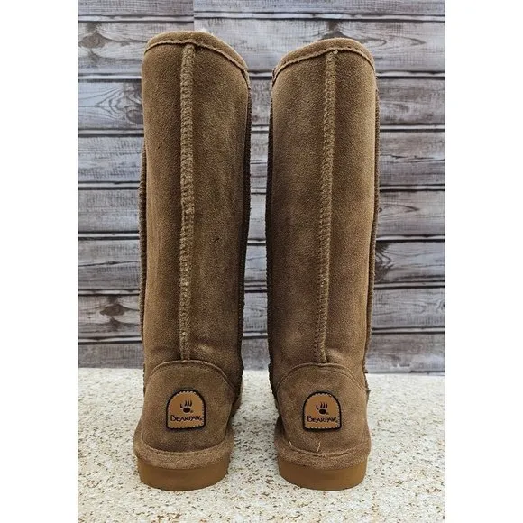 Bearpaw 1963 Elle Tall Hickory Women's Boots Size 6