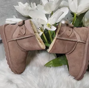 Bearpaw Betty Women's Suede Winter Boots size9 new
