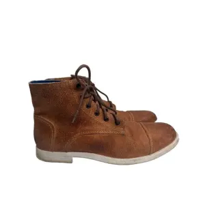 Bed Stu Leonardo Boots Men's‎ Size 9.5 Tan Leather Office Preppy