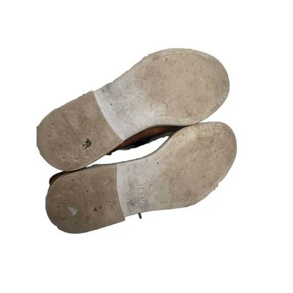 Bed Stu Leonardo Boots Men's‎ Size 9.5 Tan Leather Office Preppy