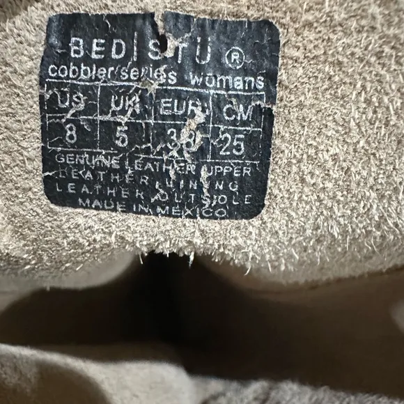 BED.STU long soft leather women’s size 8 boots B7