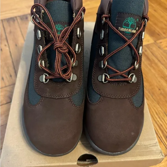 Beef &amp; Broccoli Timberland Brown and Green Boots