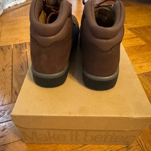 Beef &amp; Broccoli Timberland Brown and Green Boots