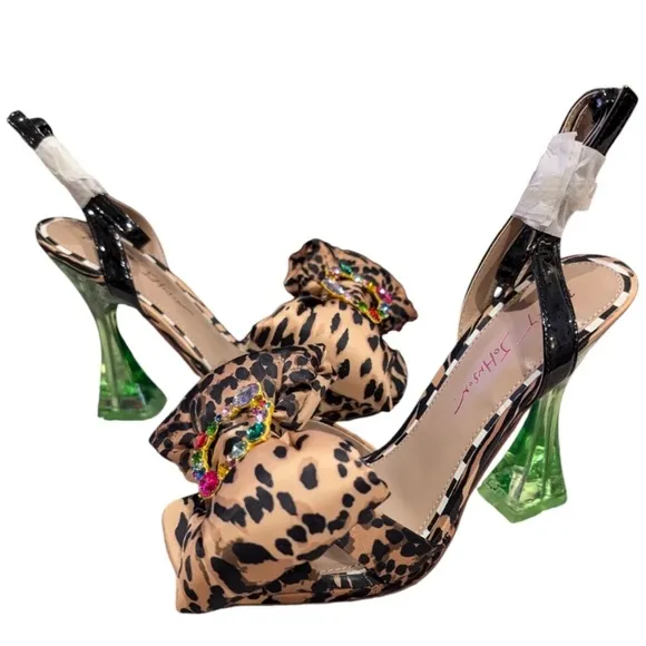 Betsey Johnson Pollie Leopard Printed Pump