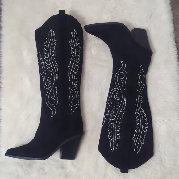 BILLINI Celara Studed Faux Suede Boot ~ NWOT