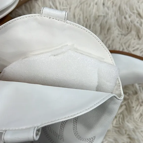 BILLINI URSON WHITE western boots tall