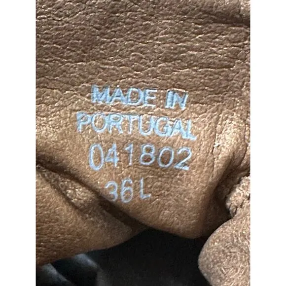 Birkenstock Sarnia Boots Espresso Leather Size 36 EU 5 Ladies NIB Vintage Look