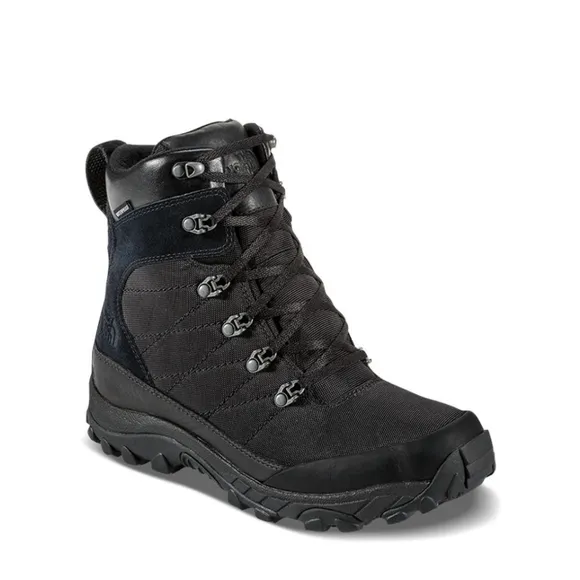 Black Rain &amp; Snow Boots with Rugged Tread and Apple Support.