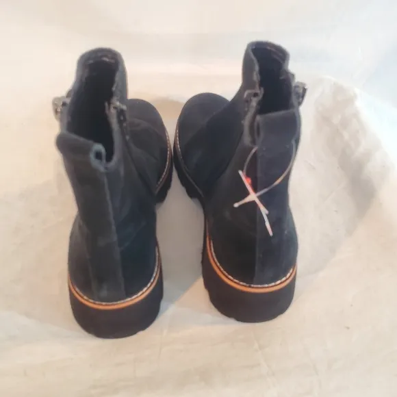 Blondo Women's Size 8.5 Valen Waterproof Leather Ankle Boots Black New