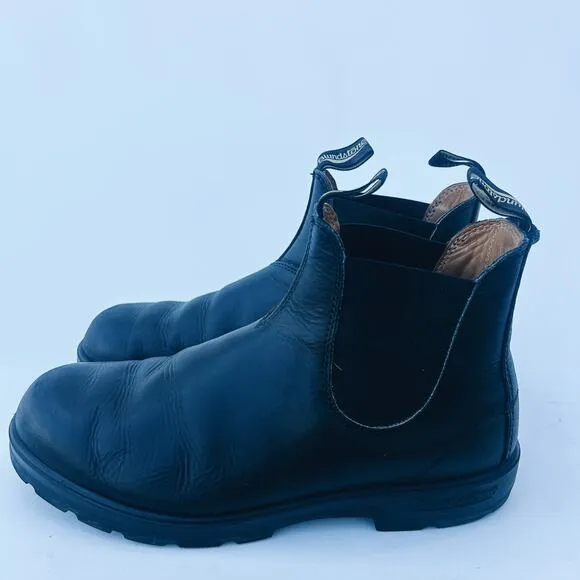 Blundstone Men’s 500 Boots Chelsea Ankle Leather Work Black Original Classic 12