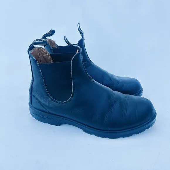 Blundstone Men’s 500 Boots Chelsea Ankle Leather Work Black Original Classic 12