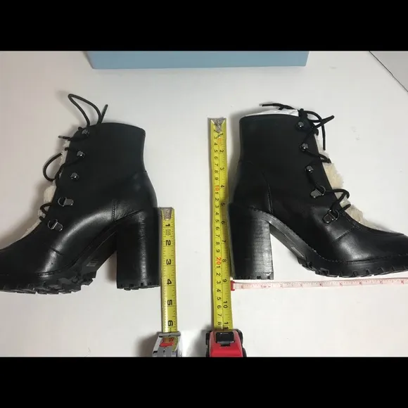 BNIB Seychelles Faux Fur Leather Boot Women’s 6 $180