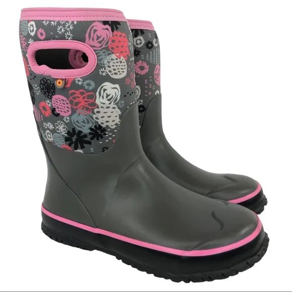 BOGS Grasp Garden Party Waterproof Rain Boots