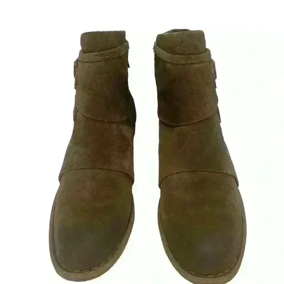 Born Moraga Women's Brown Suede Leather Boots Women's Size 9.5/40
