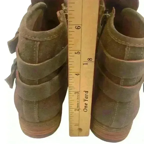 Born Moraga Women's Brown Suede Leather Boots Women's Size 9.5/40