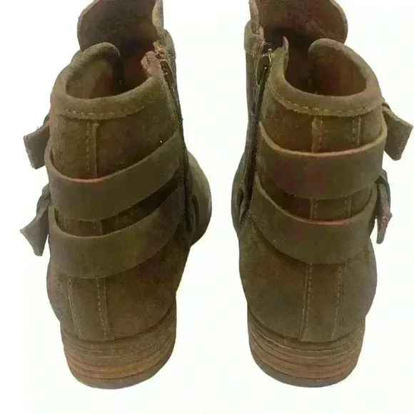 Born Moraga Women's Brown Suede Leather Boots Women's Size 9.5/40