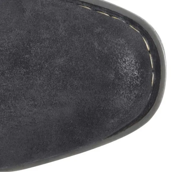 BORN MOROCCO BLACK DISTRESSED SUEDE BOOTS! NEW! Size 5.5