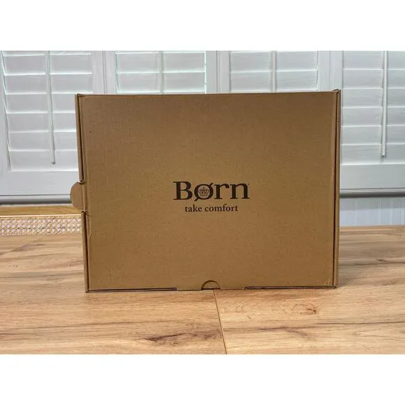 Born Women's Rani Black Boots Leather Size 7.5 NIB Waterproof Western Style