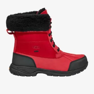 🦋box UGG Australia Butte Mono Lace Up BootsWaterproof Vibram Men's Red size-13