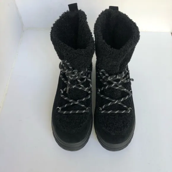Bp Summit Faux Fur Chunky Boots size 10