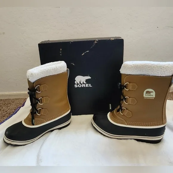 Brand New Sorel Brown and Black Winter Boots