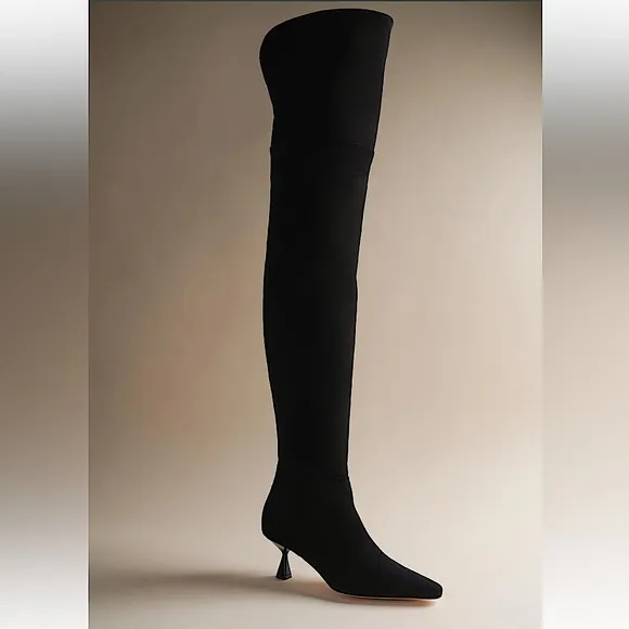Brother Vellies Ronstadt over the knee boots in midnight
