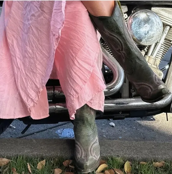 Bugged Out Planet Cowboy Boots, NEW!, Sz 10