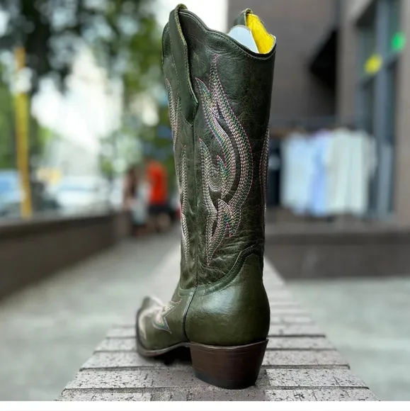 Bugged Out Planet Cowboy Boots, NEW!, Sz 10