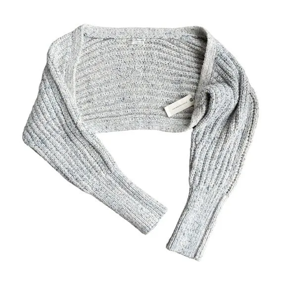 By Anthropologie | NWT Ribbed Sweater Shrug Set Size XL