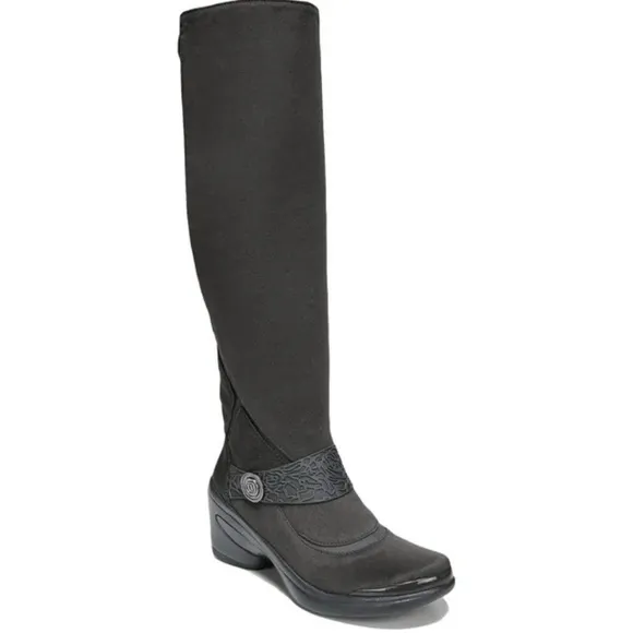 Bzees Women's Euphoria Knee High Boot, Dark Grey Size 8 New With No Box