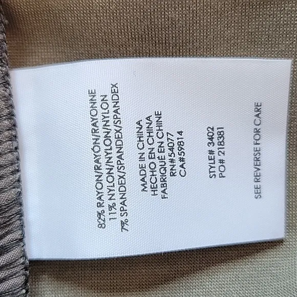 CAbi Jungle Skirt Taupe/Gray/Black Puma Leopard Print Size 4 NWOT