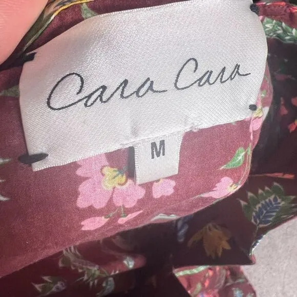 Cara Cara Ginger floral midi dress size medium