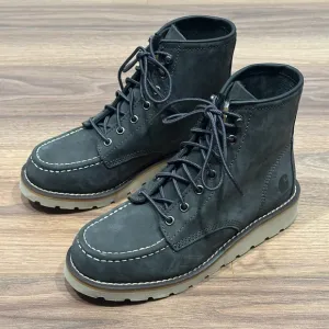 Carhartt 6” Moc Toe Wedge Boot in Dark Gray Size Women’s 6.5