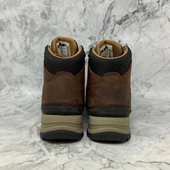 Carhartt Sz 10 Brown Gilmore Waterproof 5 inch Alloy Toe Work Hiker Boots P10-21
