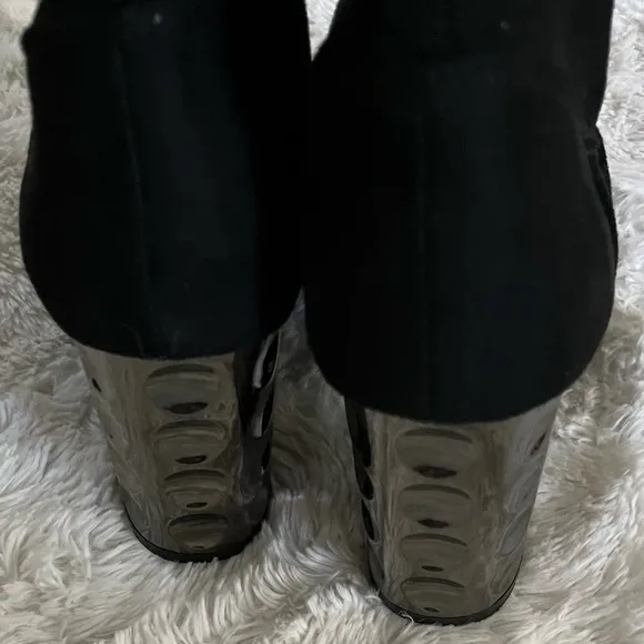 Carlos Santana Thigh High Wide Calf Women's Quantum Fashion Gothic Rave Boots