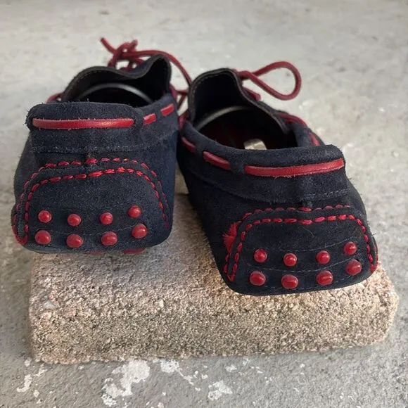 Carolina Herrera suede driving shoes