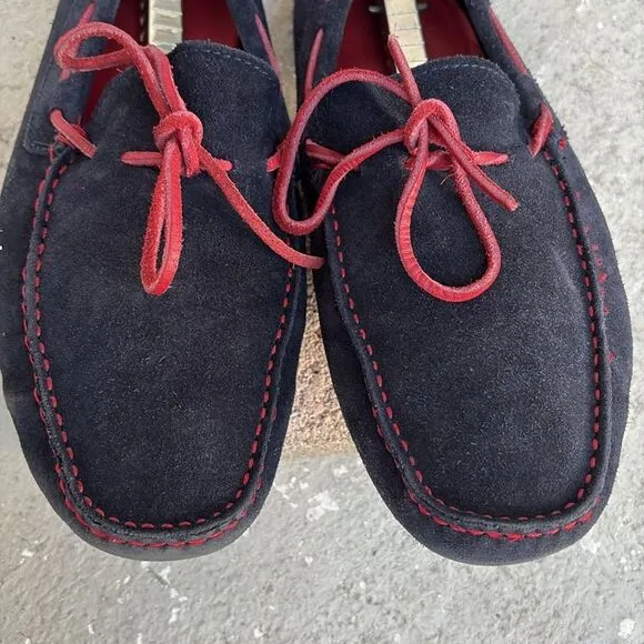 Carolina Herrera suede driving shoes