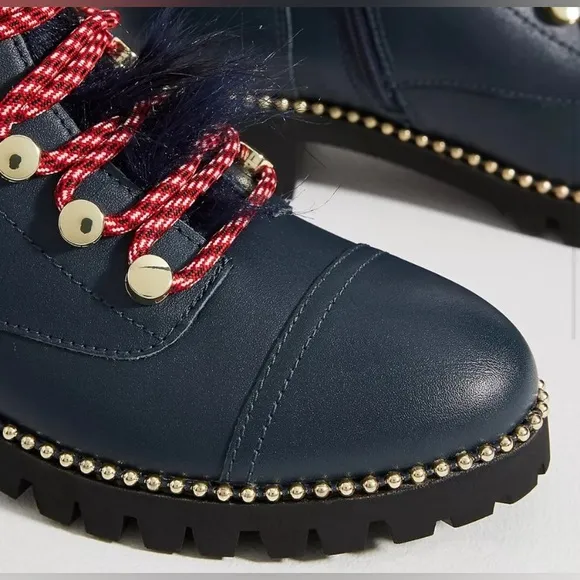 Cecelia New York Trekker Lace Up Boots