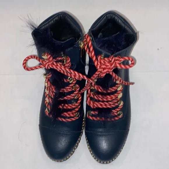 Cecelia New York Trekker Lace Up Boots