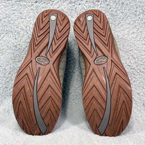 Chaco Barbary Womens Size 9 Foldover Boots Nickel Gray Leather Waterproof