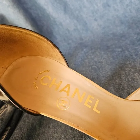 Chanel Color Block Heels